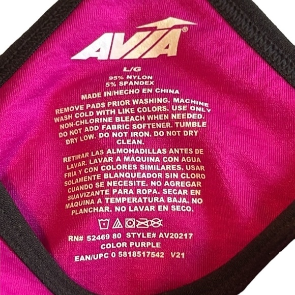 Avia Sports Bra - Picture 3 of 7